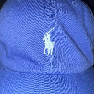 Polo Ralph Lauren Classic Blue Dad Hat – Embroidered Pony Logo